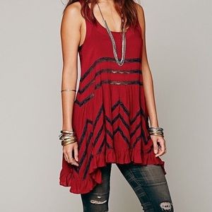 Free people Voile and lace slip dress- Res